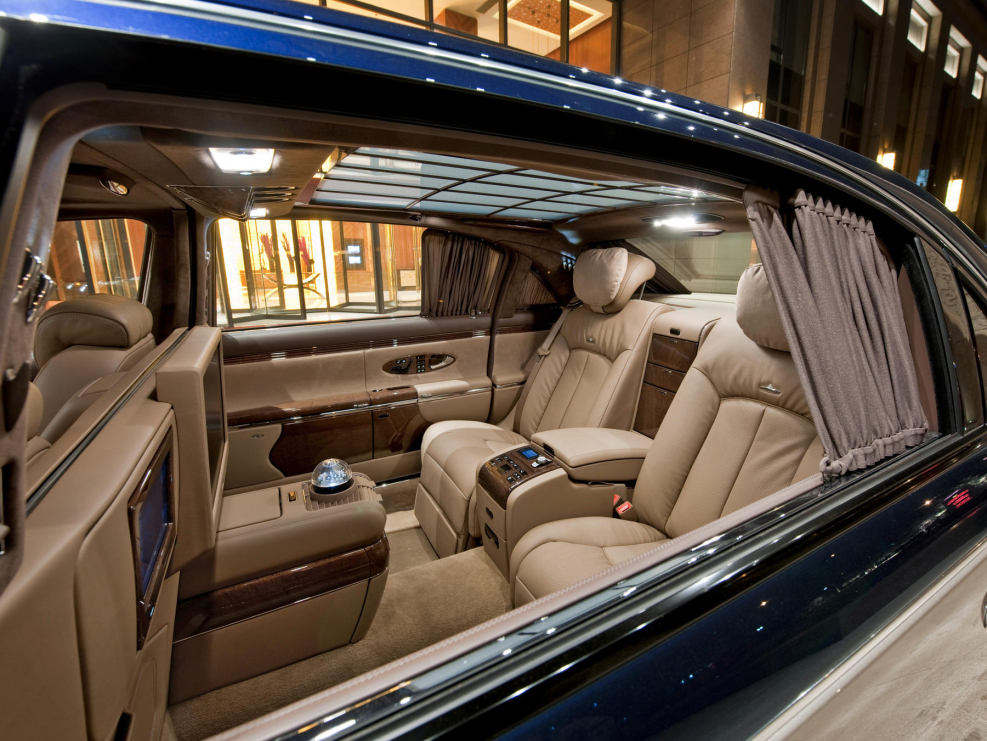 Mercedes-Benz w221 салон