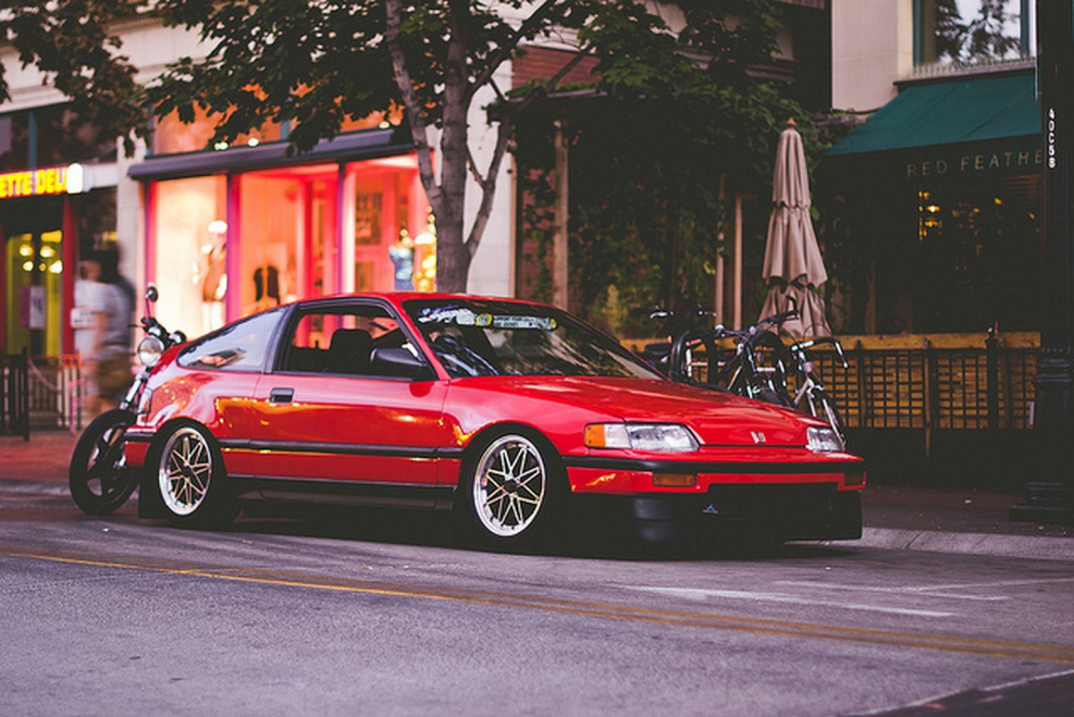Honda Civic 1990 stance