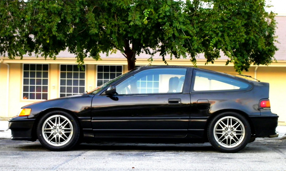 Honda CRX Black
