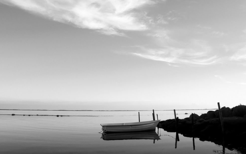 Белое море лодка