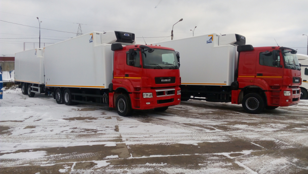 КАМАЗ 65207 фургон рефрижератор