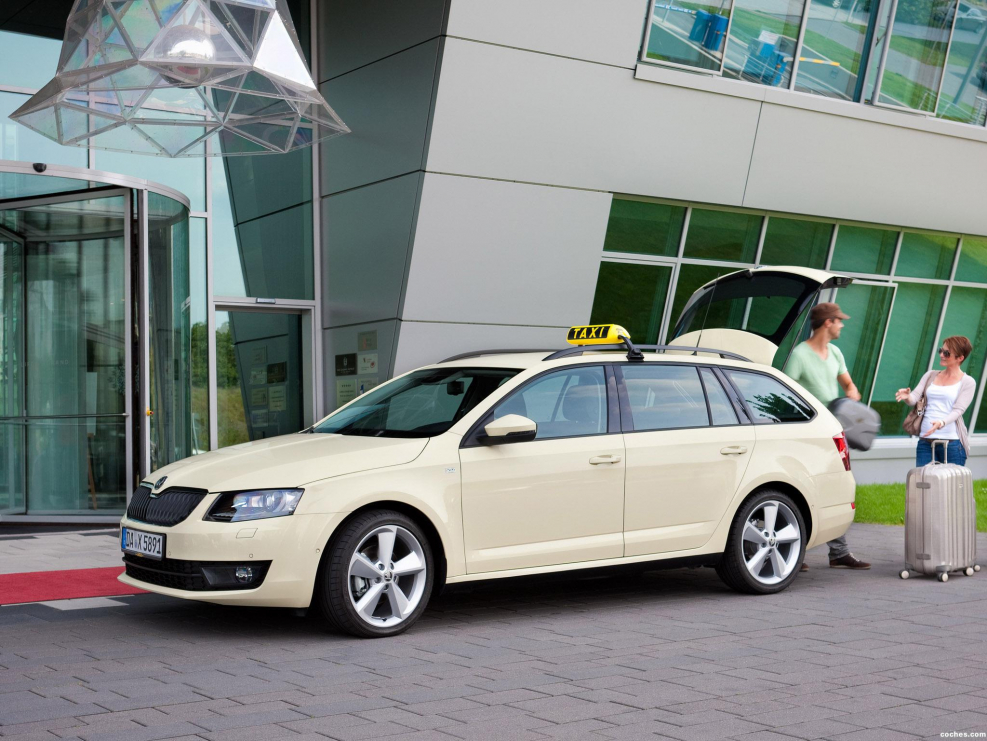 Skoda Octavia a7 такси