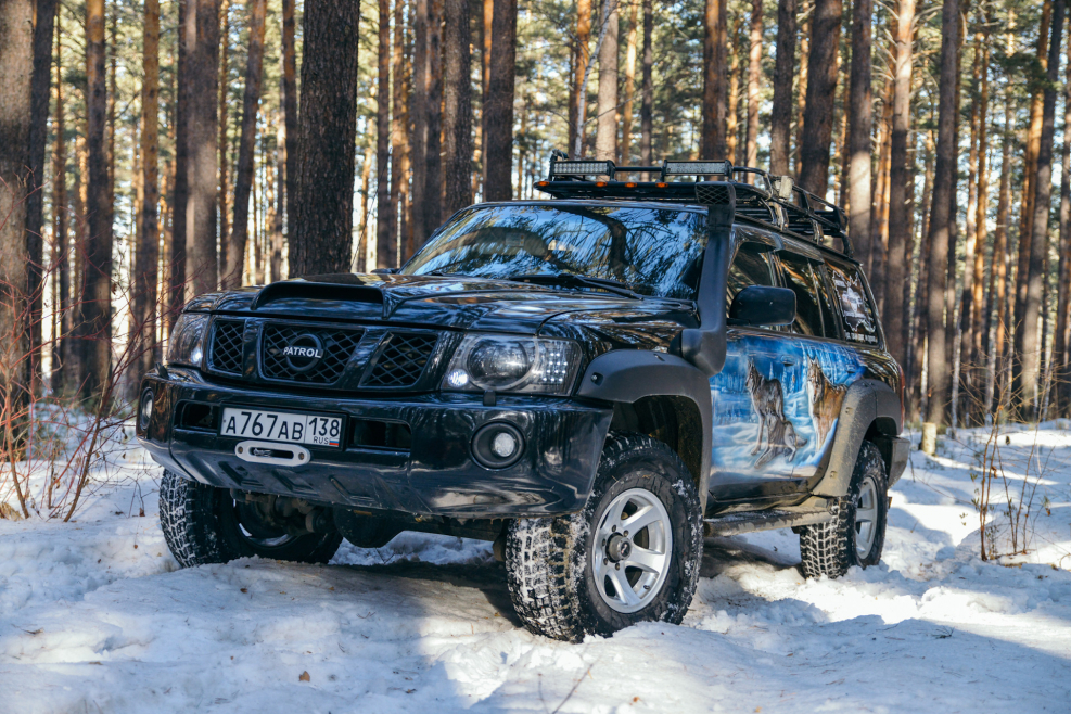 Nissan Patrol y61 камуфляж