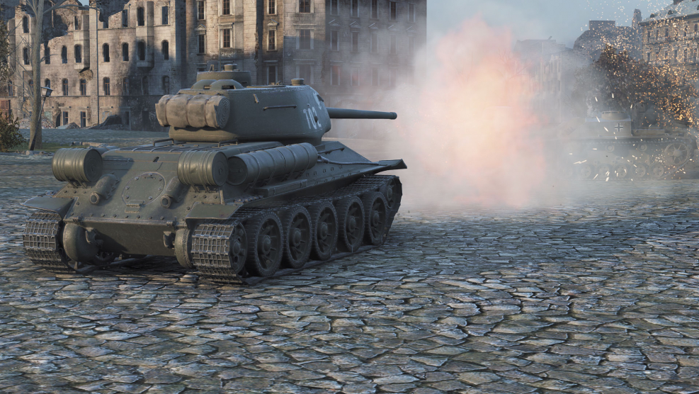Советский танк т-34/85