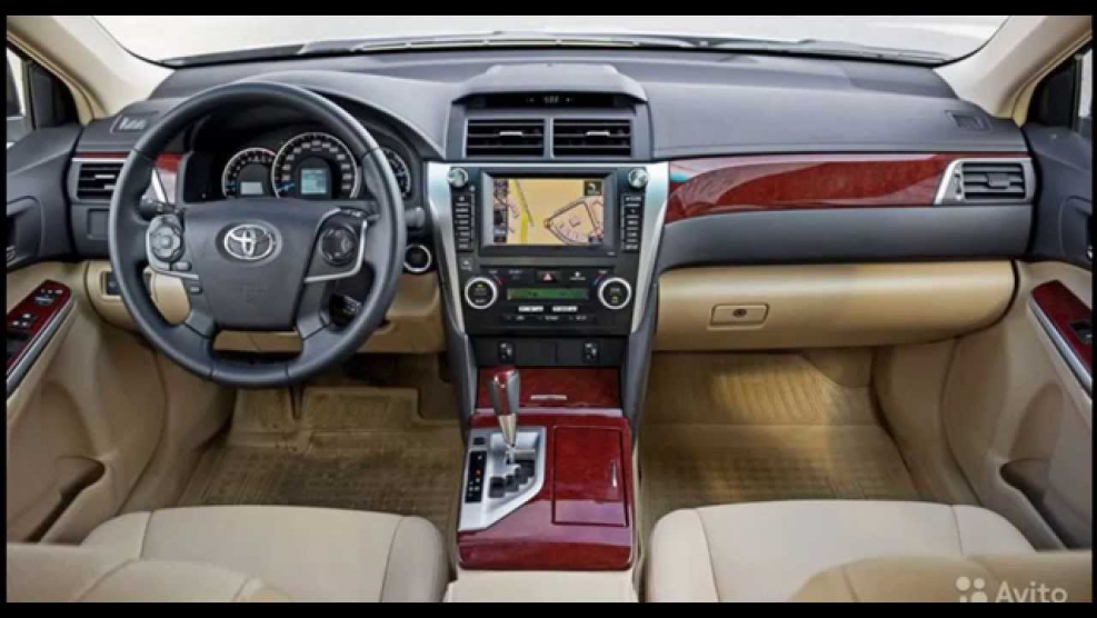 Toyota Camry 2018 интерьер