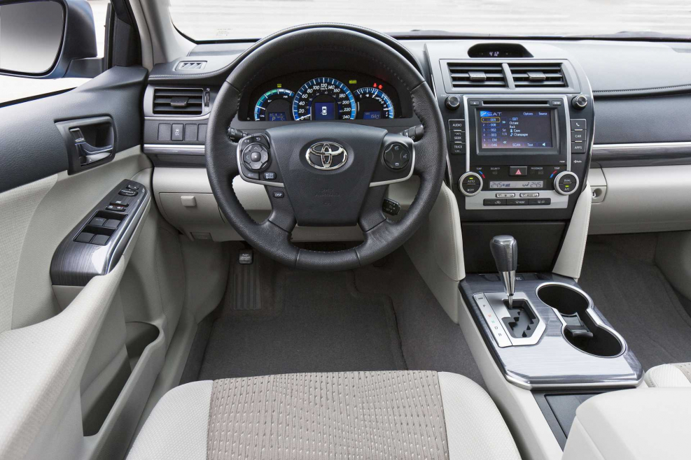 Toyota Camry Interior 2017