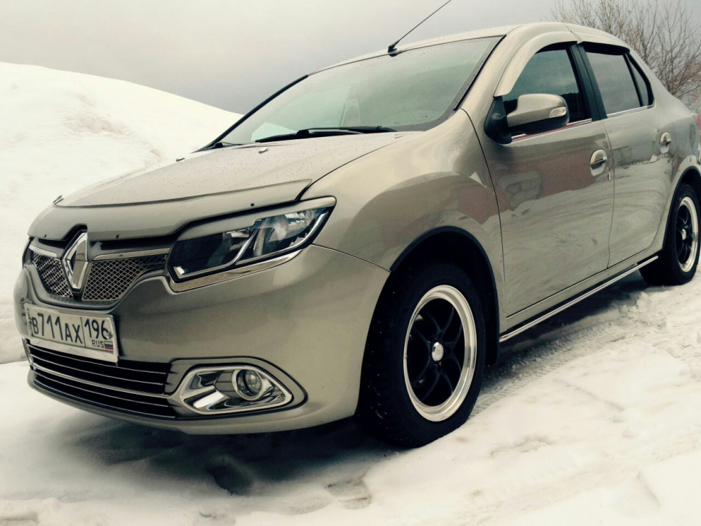Renault Logan светлый базальт