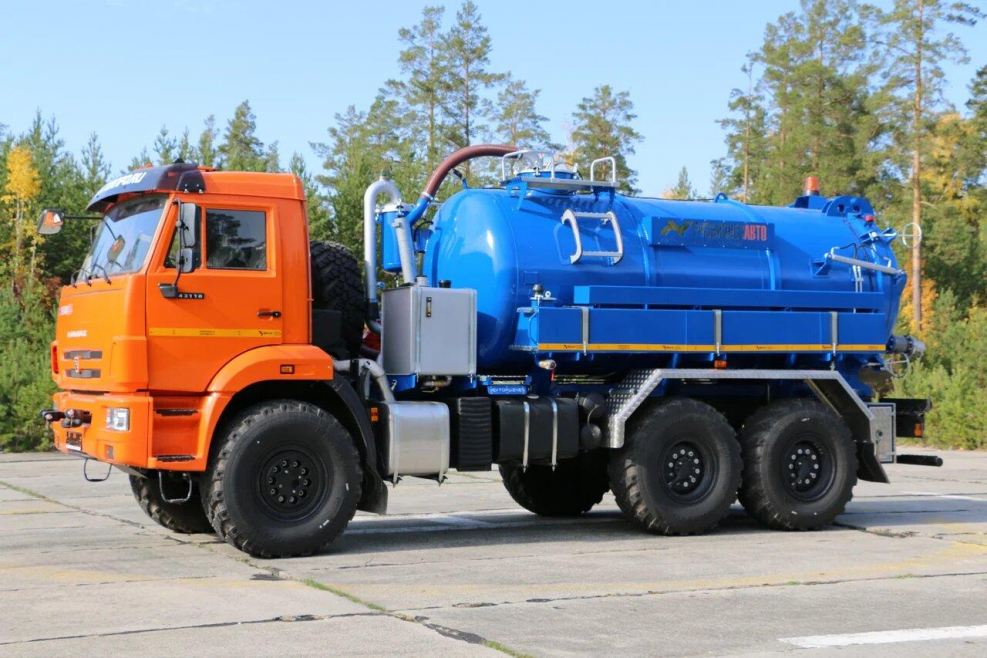 МВС-10 на шасси КАМАЗ-65115 илососная е-5