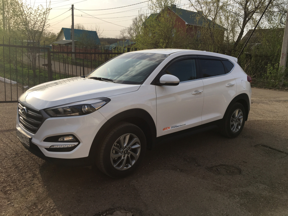 Hyundai Tucson 2016 White