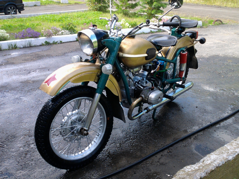 Мотоцикл Урал 1970