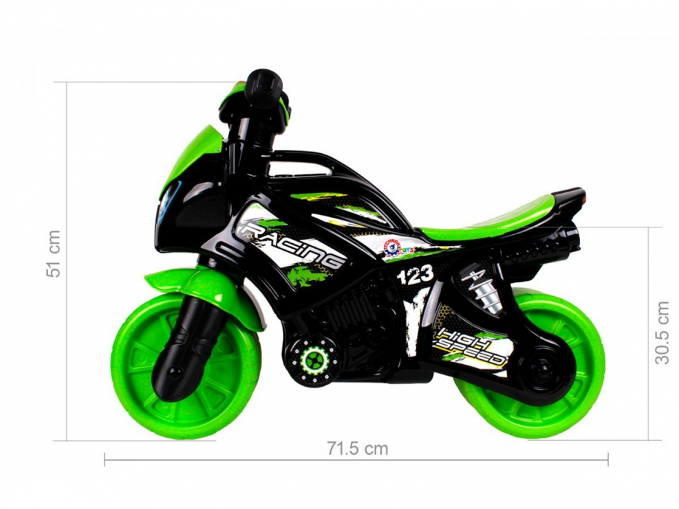 Каталка ТЕХНОК мотоцикл беговел Racing High Speed