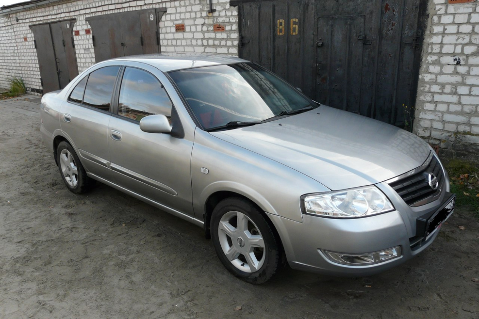 Ниссан Альмера Классик 2007 черная
