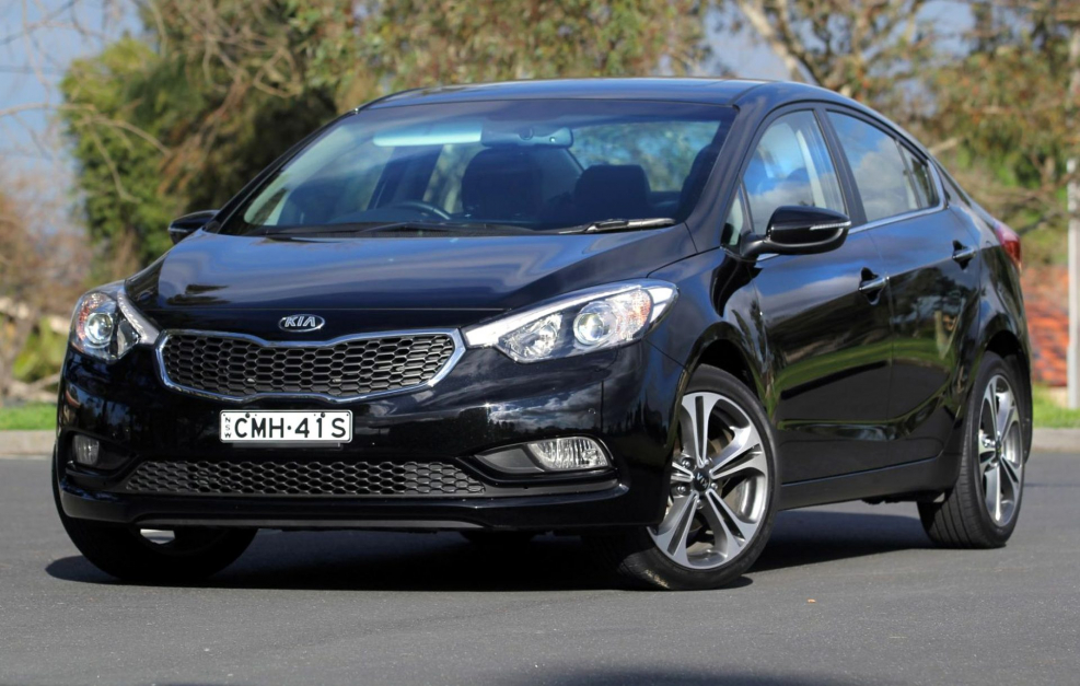 Kia Cerato 2017 черная