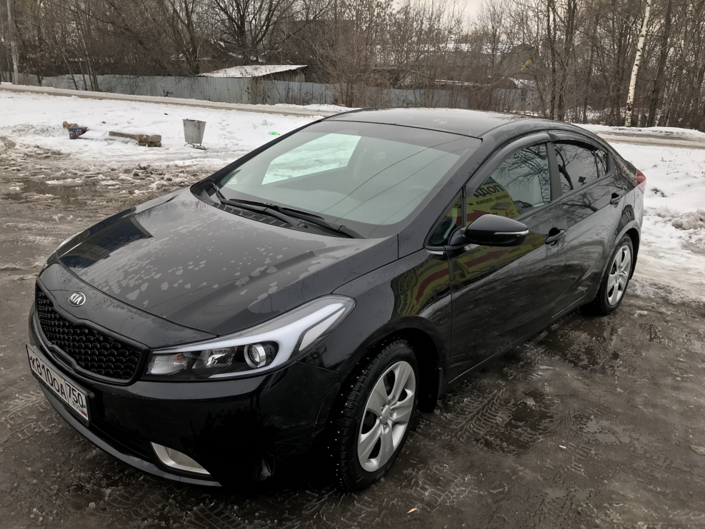 Kia Cerato 2015 черная