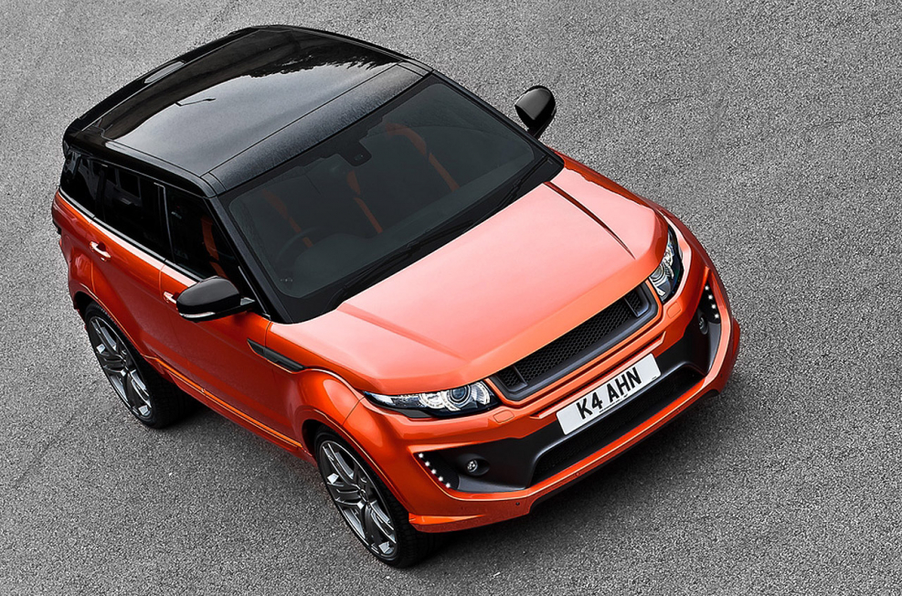 Range Rover Evoque 2021 Orange