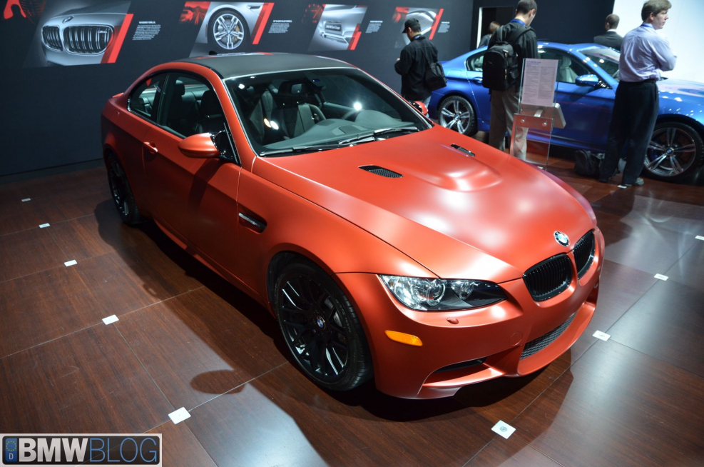 BMW 3 Coupe m3 матовая красная