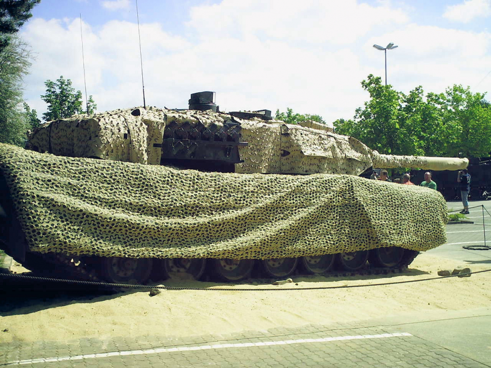 Маскировочная сетка танков
