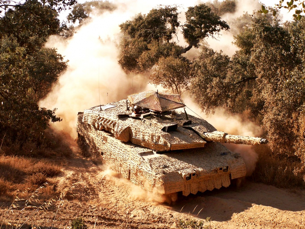 Leopard 2a6 Desert Camo