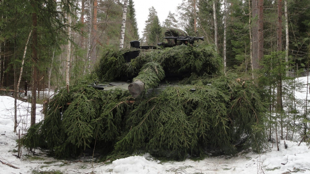 Маскировка танков