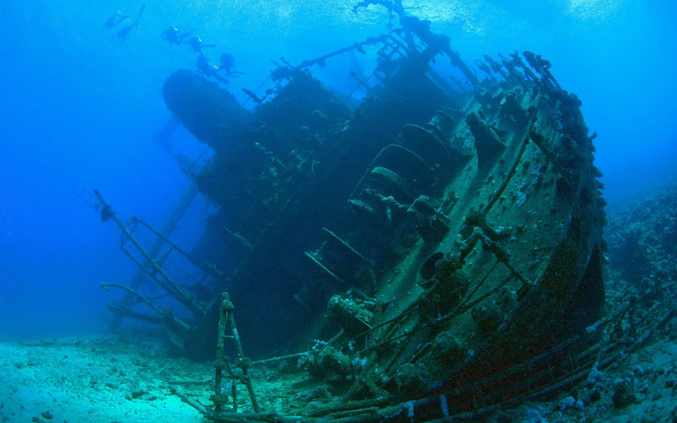 Корабль SS Thistlegorm, красное море