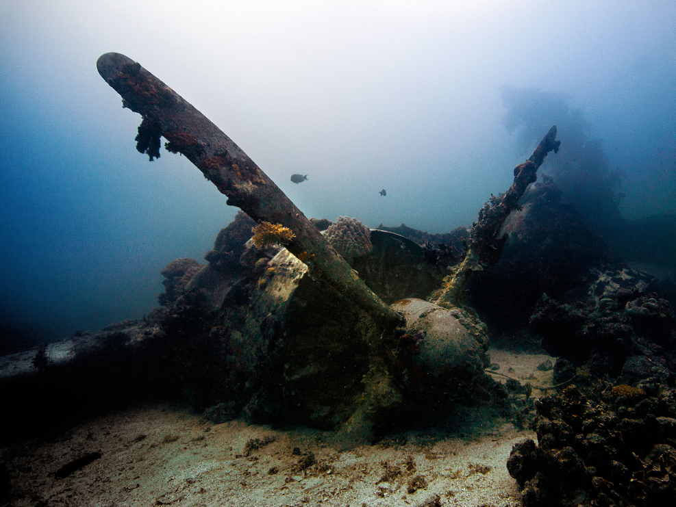 Лагуна погибших кораблей Чуук (Chuuk Lagoon) Микронезия