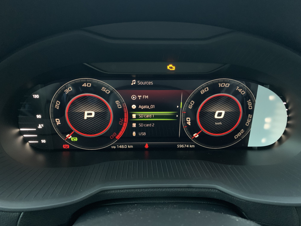 VW Polo приборная панель 920870
