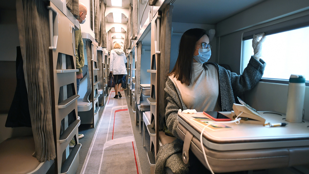 Comfortable Train Seat