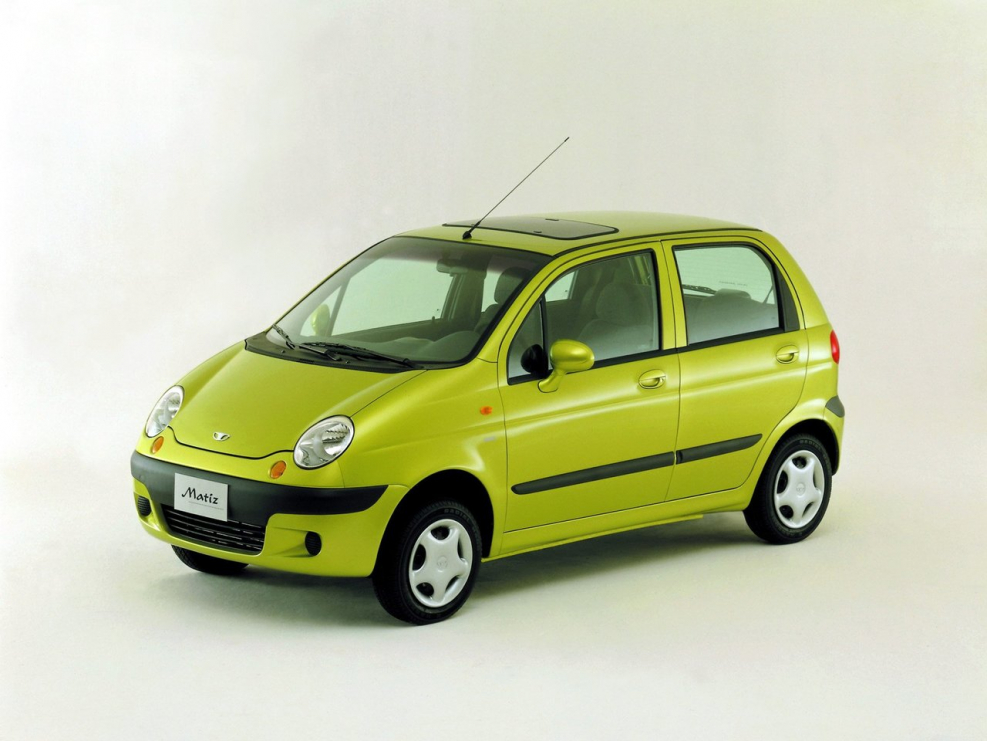 Микро модель машины Daewoo Matiz