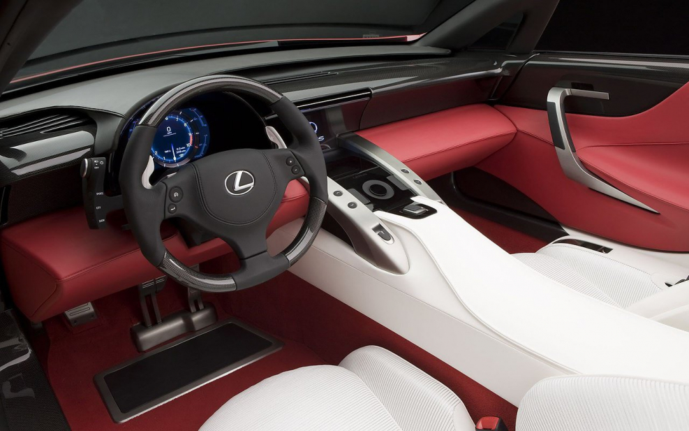 Lexus LFA 2010 салон