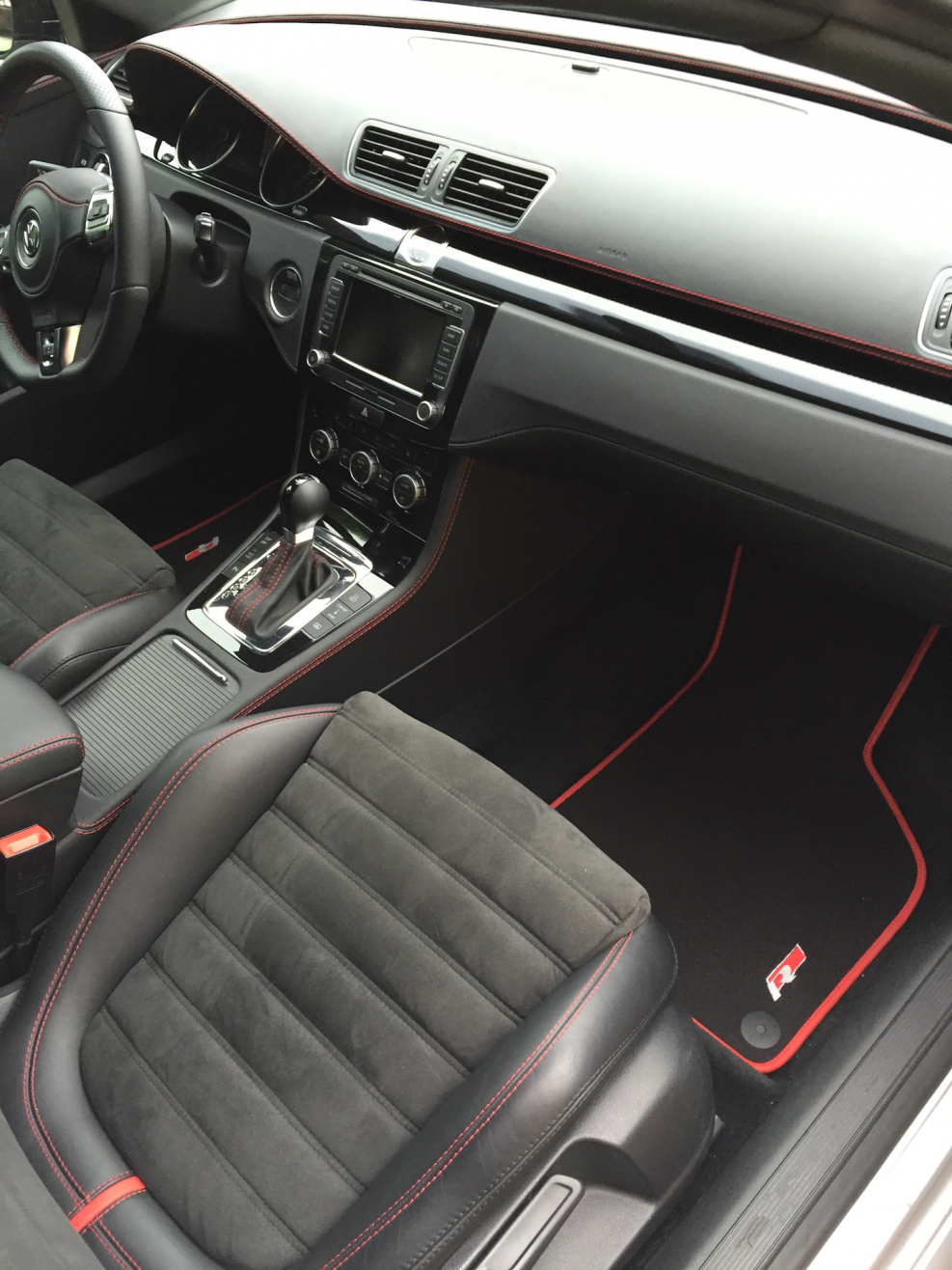 Volkswagen Passat b7 салон кнопки