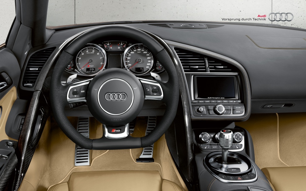 Audi r8 Interior 2013