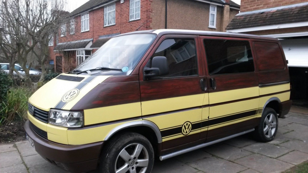 Двухцветный VW t4 VW