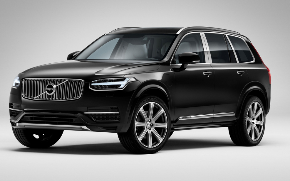 Volvo xc90 черный