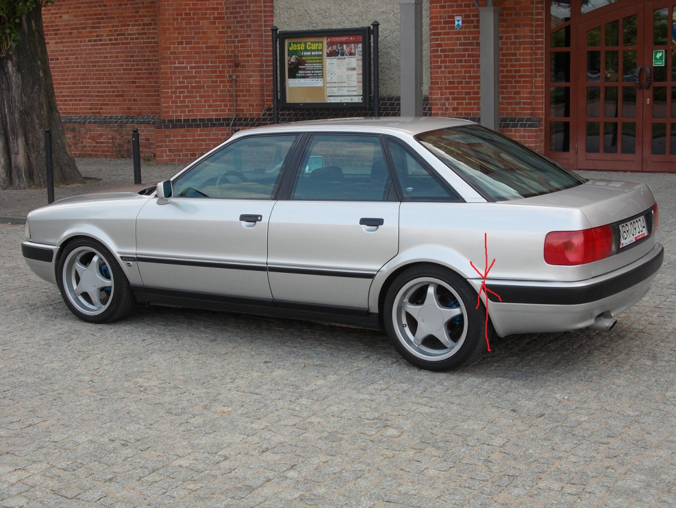 Кузов Audi 80 b4