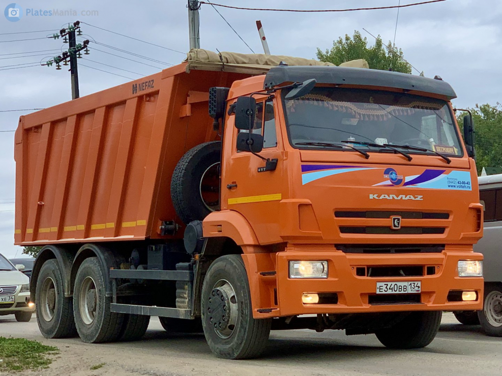 КАМАЗ 6520 старый