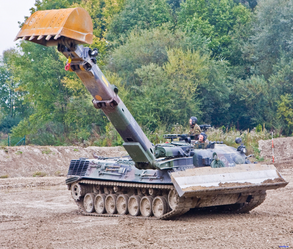 Бронированная Инженерная машина Pionierpanzer 3