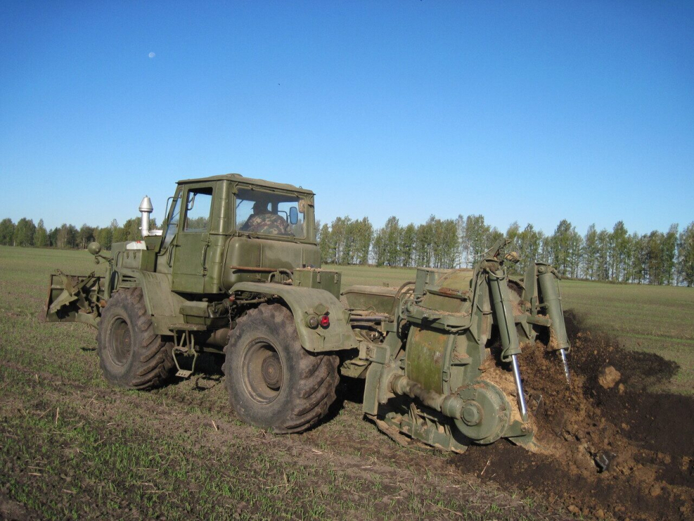 Землеройная машина ПЗМ-2
