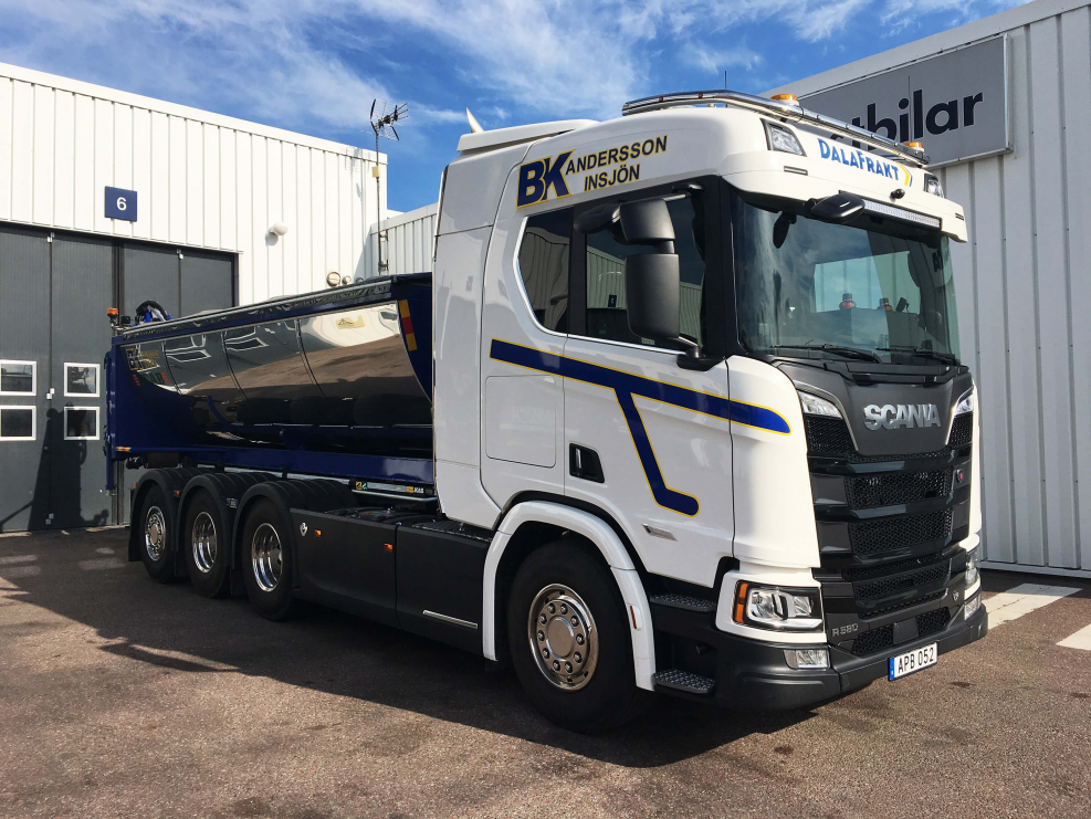 Scania s580 белая тюнинг