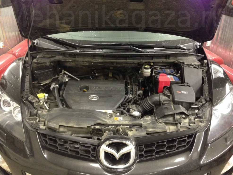 Подкапотное Mazda cx7