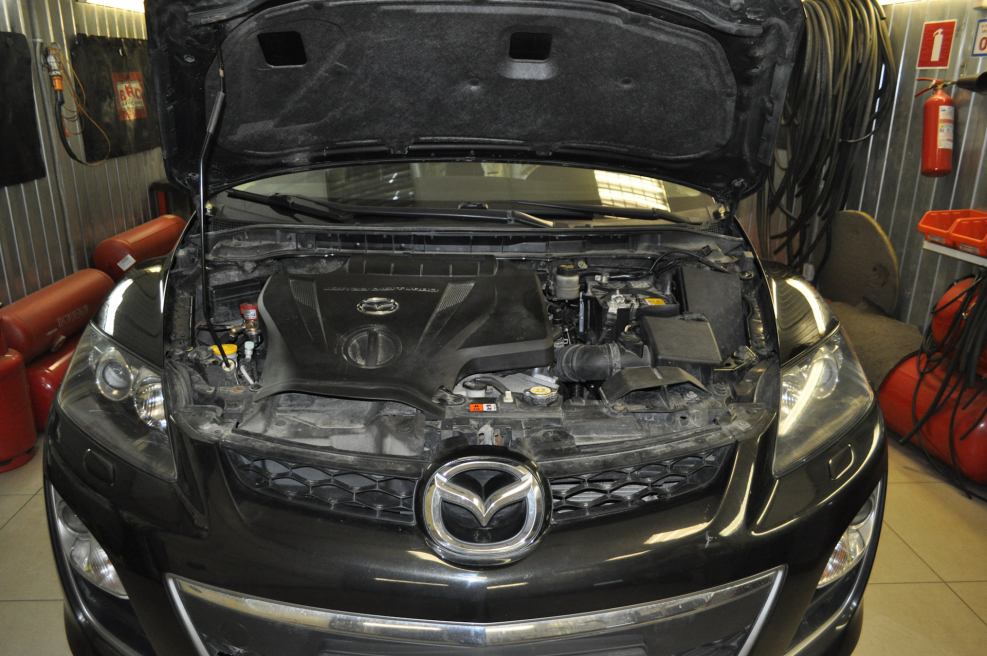 Mazda CX 7 под капотом
