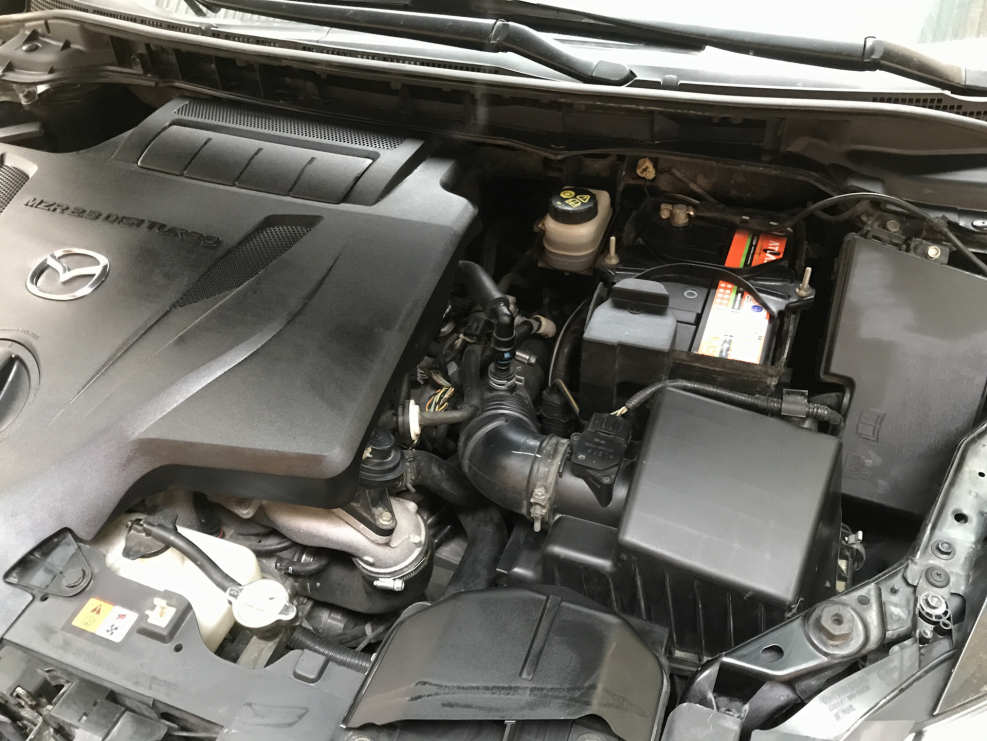 Mazda CX-7 2.3 под капотом