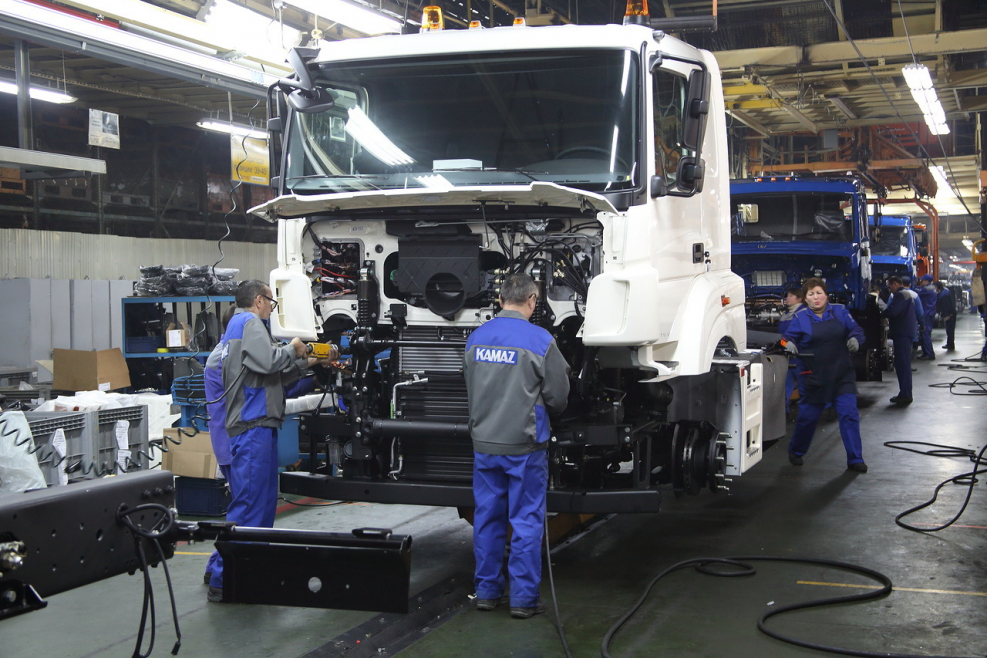 ПАО КАМАЗ Набережные Челны автомобильный завод