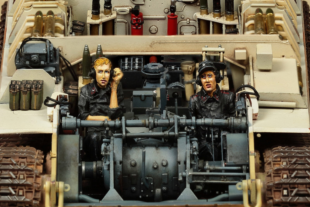 6028 Dragon экипаж танка тигр Нормандия 1944 год масштаб 1/35