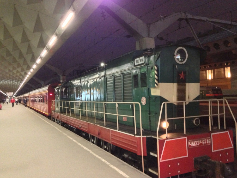 Фирменный поезд красная стрела 002а Москва Санкт-Петербург