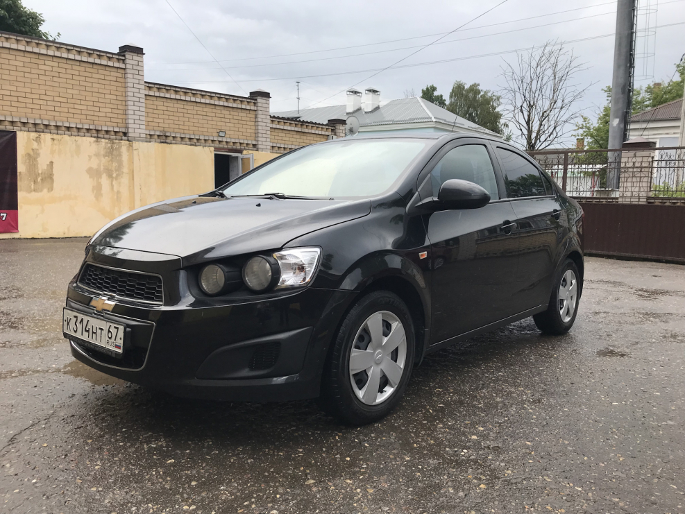 Chevrolet Aveo 2016 чёрный