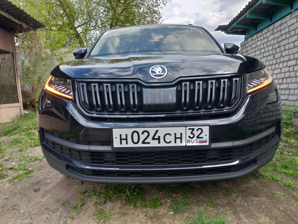 Skoda Kodiak черный