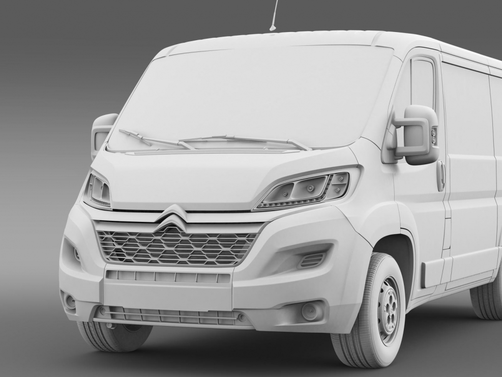 Fiat Ducato Maxi 3d модель