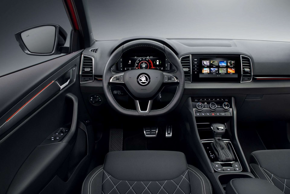 Skoda Karoq 2019 салон