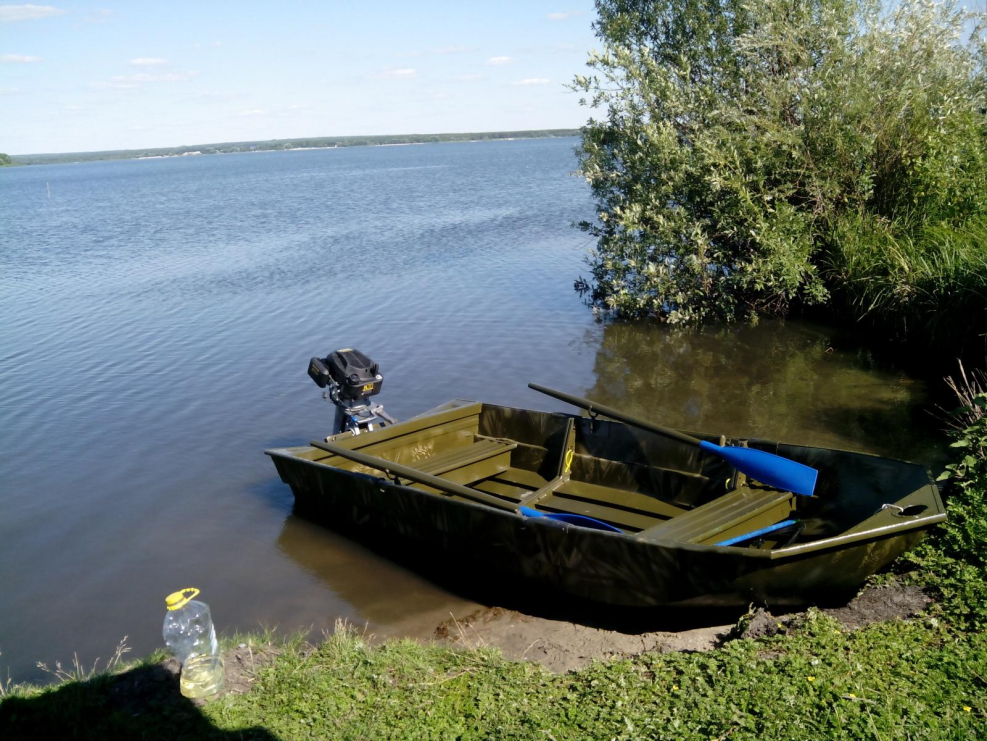 Тюнинг лодки Автобот для рыбалки
