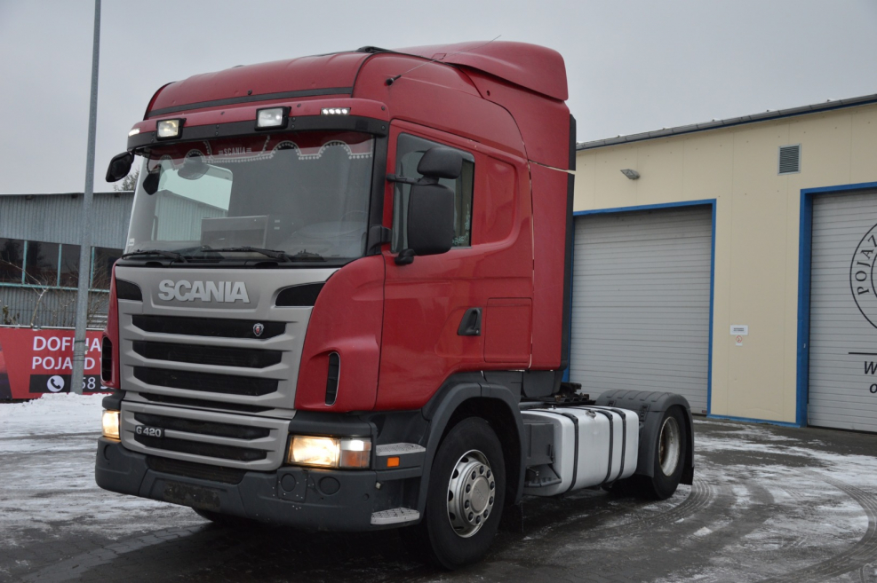 Скания g420 2012